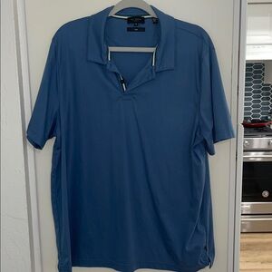 Ted Baker London Slim Fit Blue Soft Touch Polo | 6